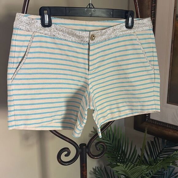 Lilly Pulitzer Party Shorts Size 10 - Picture 1 of 9